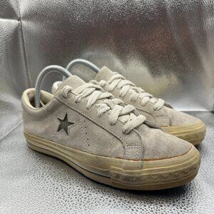 Size 5 Converse One Star Pro Low Top Made in USA Beige Suede Womens‎ Shoes